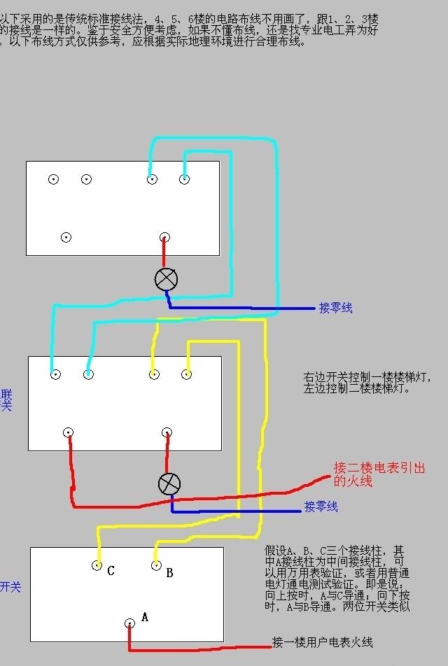 家裝電路 雙聯(lián)開關(guān) 雙聯(lián)開關(guān)接法