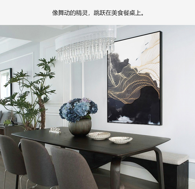 現(xiàn)代抽象裝飾畫 唯美風景玄關走廊客廳掛畫 辦公室晶瓷畫 純手繪油畫 風起云涌