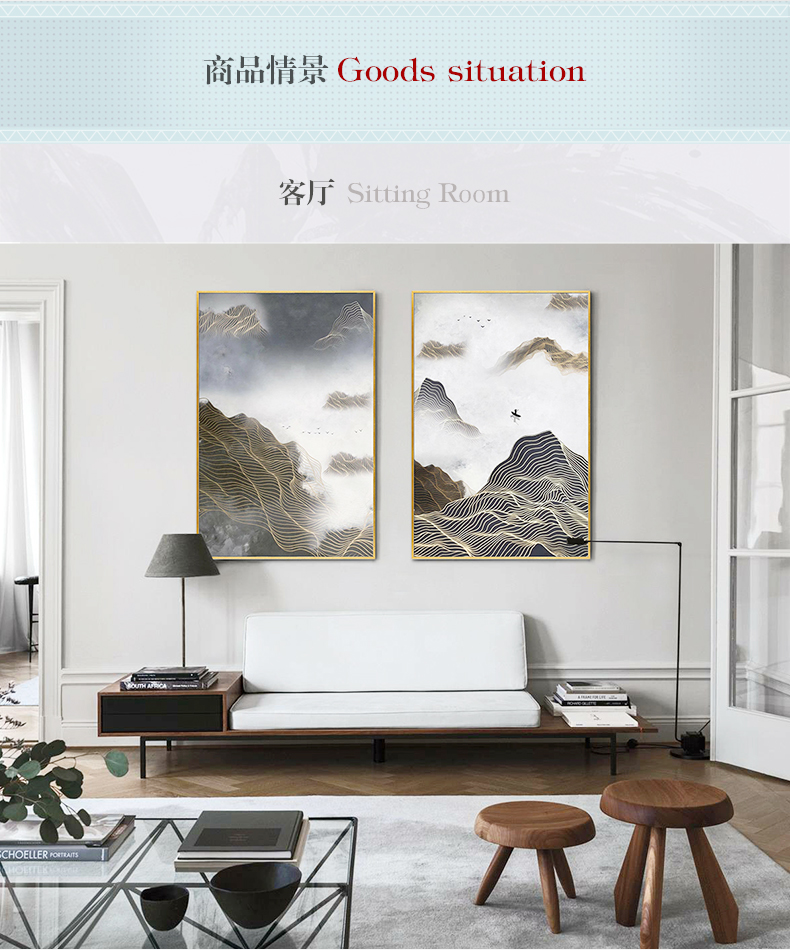 現(xiàn)代抽象裝飾畫 唯美風景玄關走廊客廳掛畫 辦公室晶瓷畫 純手繪油畫 風起云涌