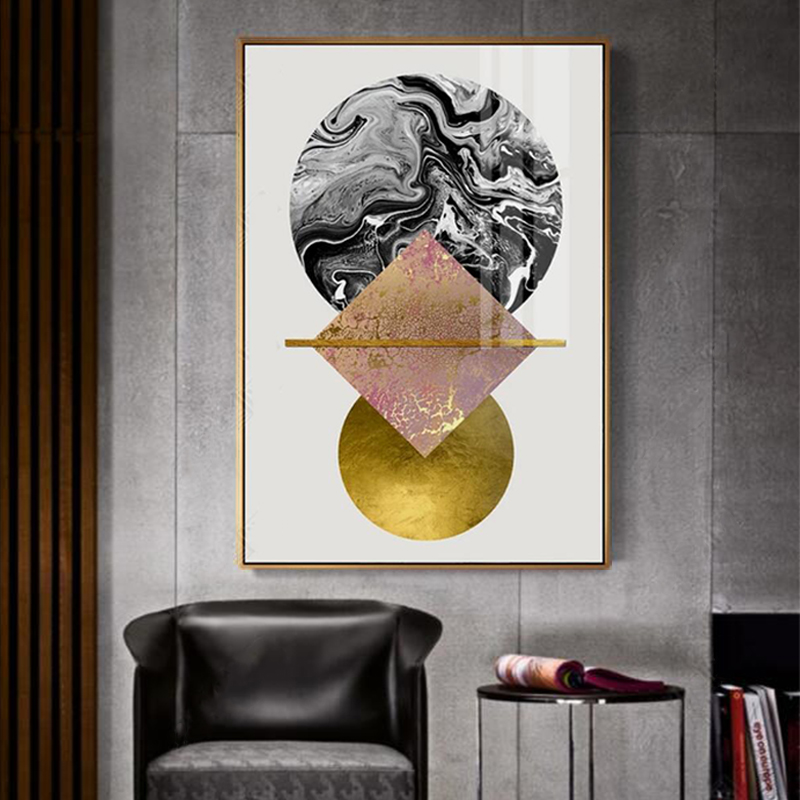 新中式裝飾 畫現(xiàn)代簡約客廳壁畫 走廊過道晶瓷畫 現(xiàn)代簡約輕奢玄關(guān)畫