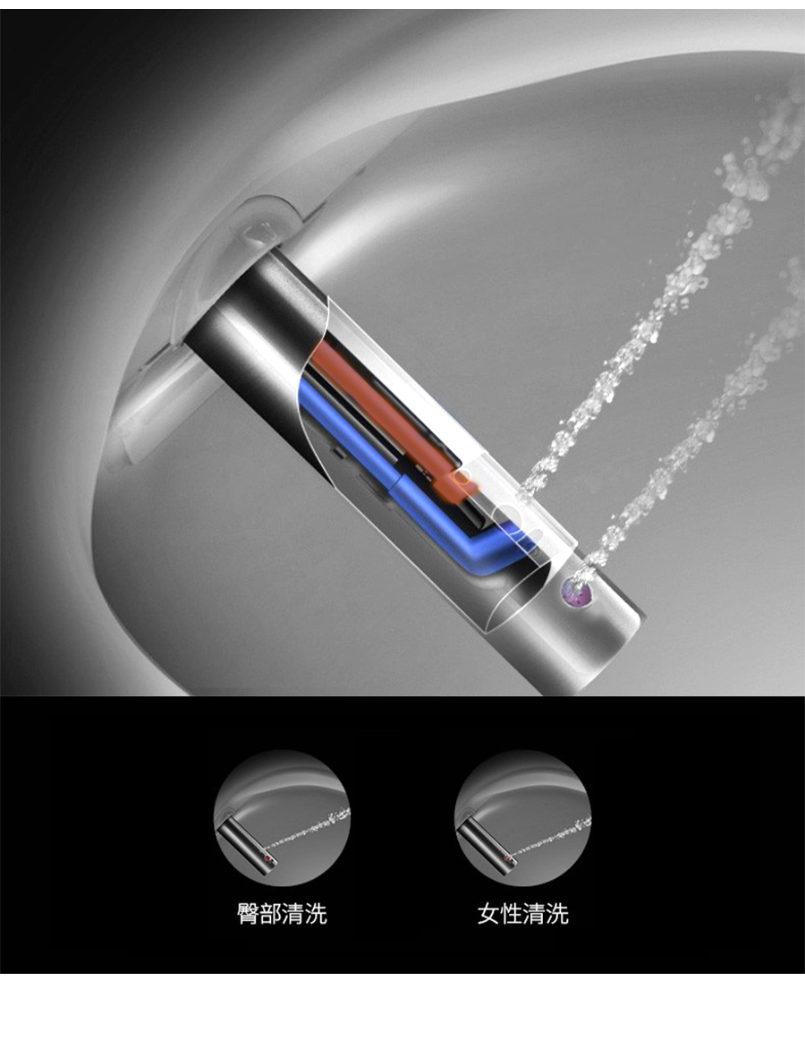 家用衛(wèi)生間智能陶瓷坐便器 即熱式感應馬桶 一體式座便節(jié)水防臭馬桶ZC77