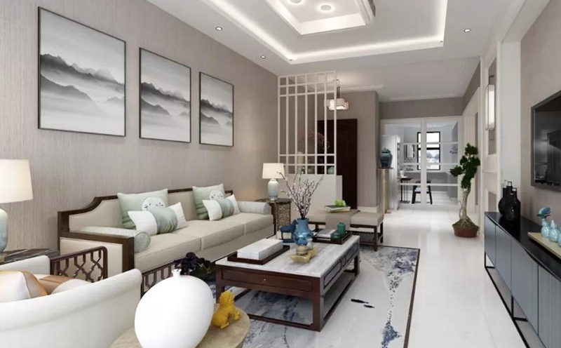 90㎡現(xiàn)代風(fēng)格裝修,家居馬