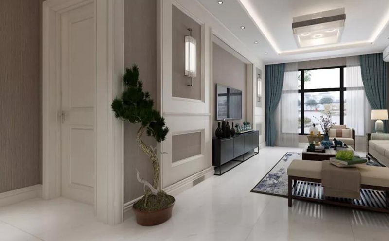 90㎡現(xiàn)代風(fēng)格裝修,家居馬