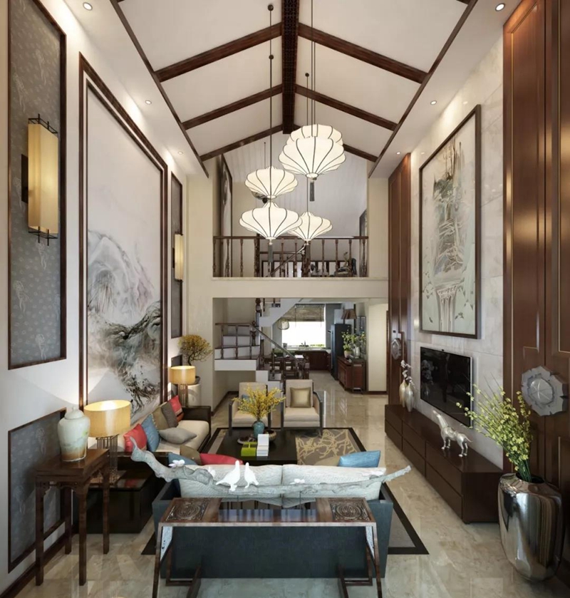 泛美華庭,新中式風(fēng)格