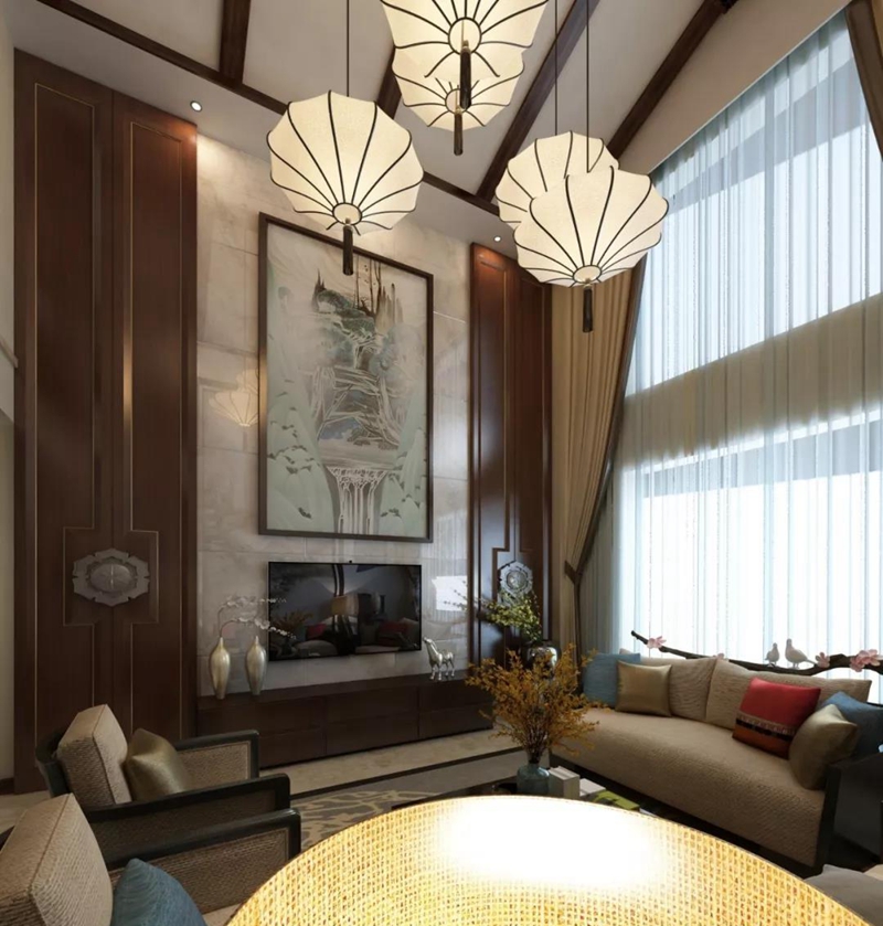 泛美華庭,新中式風(fēng)格