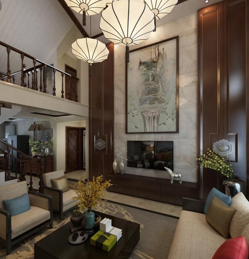 泛美華庭,新中式風(fēng)格