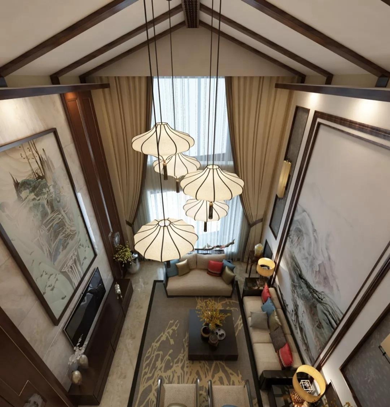 泛美華庭,新中式風(fēng)格