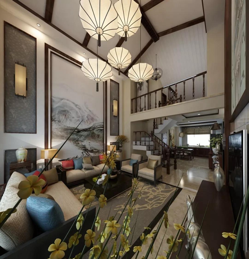 泛美華庭,新中式風(fēng)格