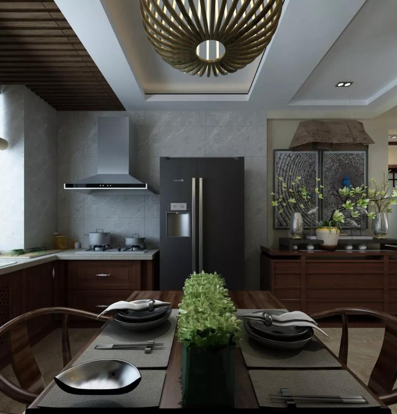 泛美華庭,新中式風(fēng)格