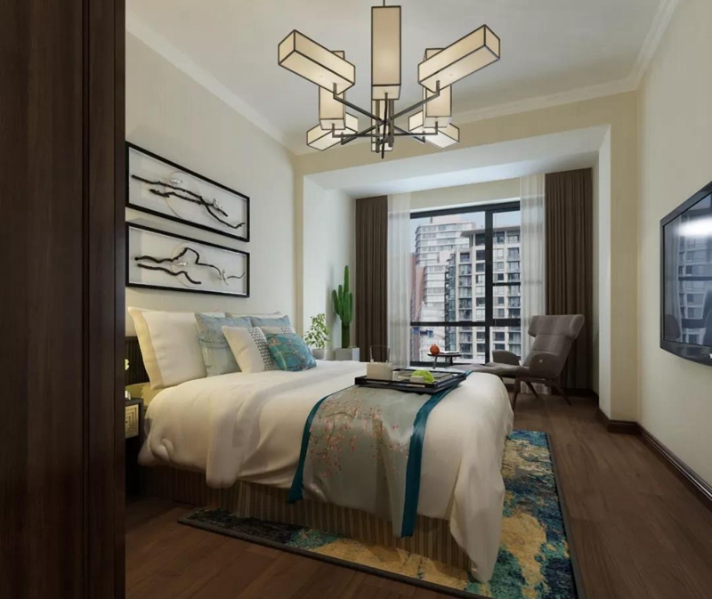 泛美華庭,新中式風(fēng)格