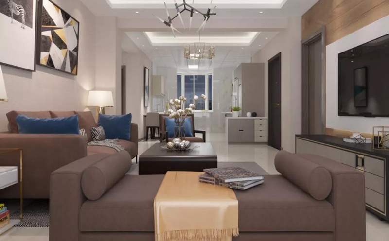 泛美華庭104㎡,現(xiàn)代風(fēng)格