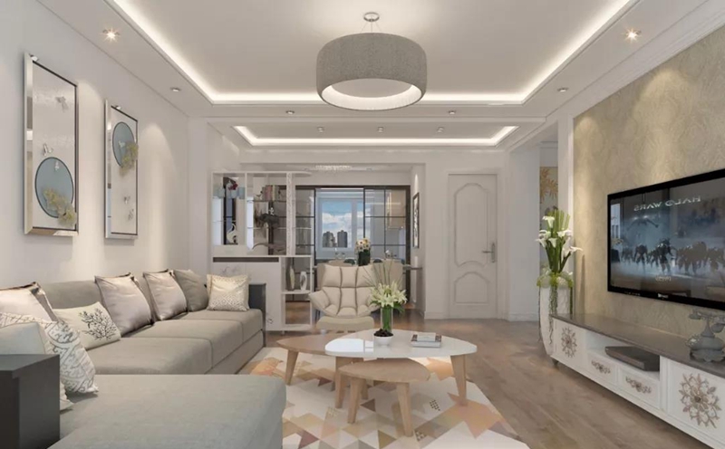 華御世家97㎡,現(xiàn)代風(fēng)格