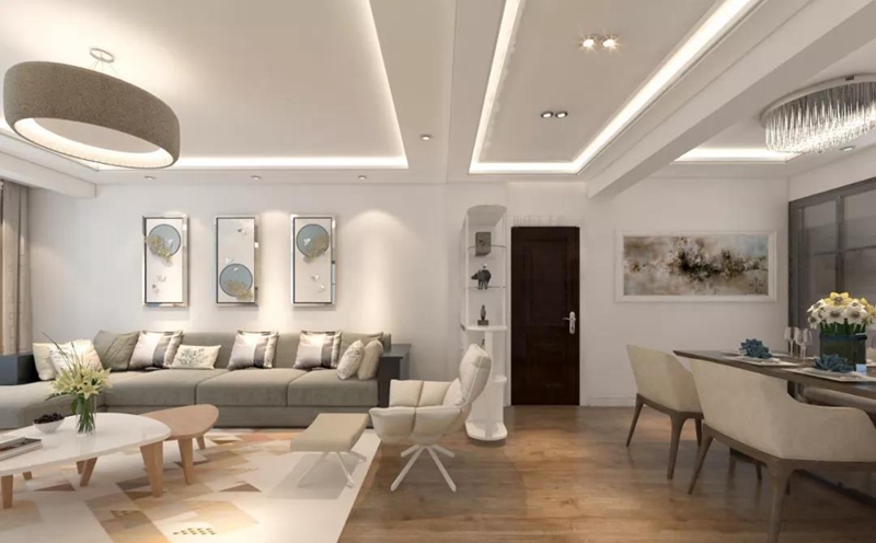 華御世家97㎡,現(xiàn)代風(fēng)格