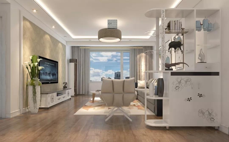 華御世家97㎡,現(xiàn)代風(fēng)格