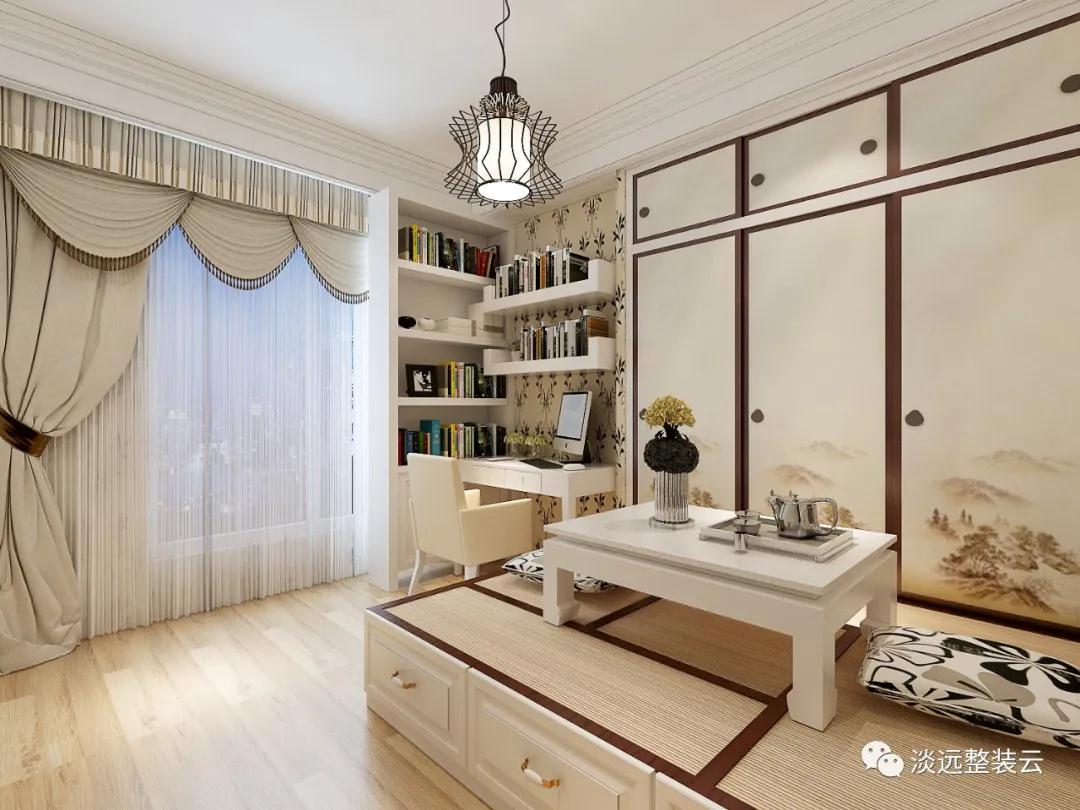 遼陽(yáng)92平米的簡(jiǎn)歐裝修風(fēng)格案例賞析