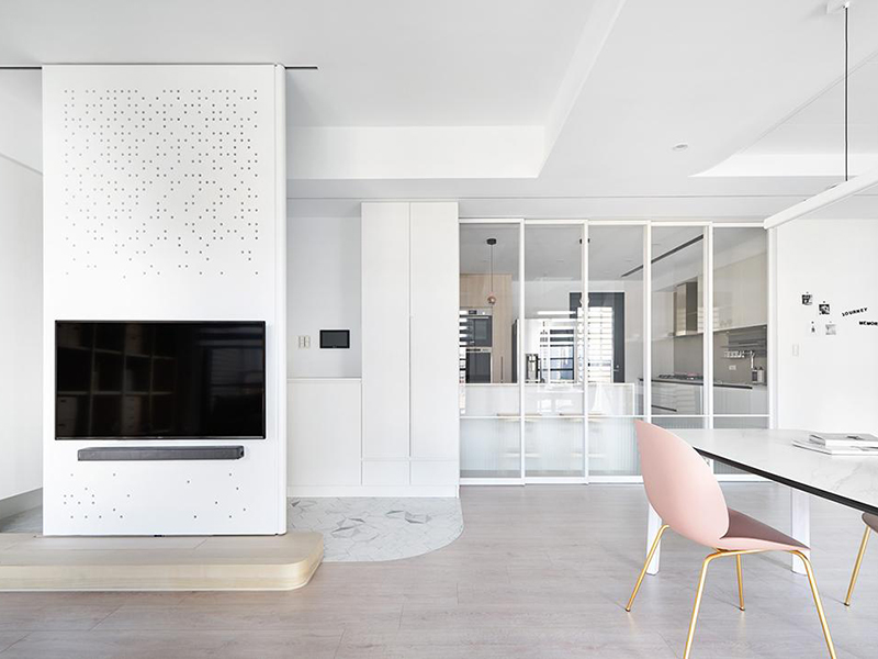 這才是遼陽(yáng)大平層裝修應(yīng)有的空間感！看耗時(shí)一年半裝修的家，大氣極了