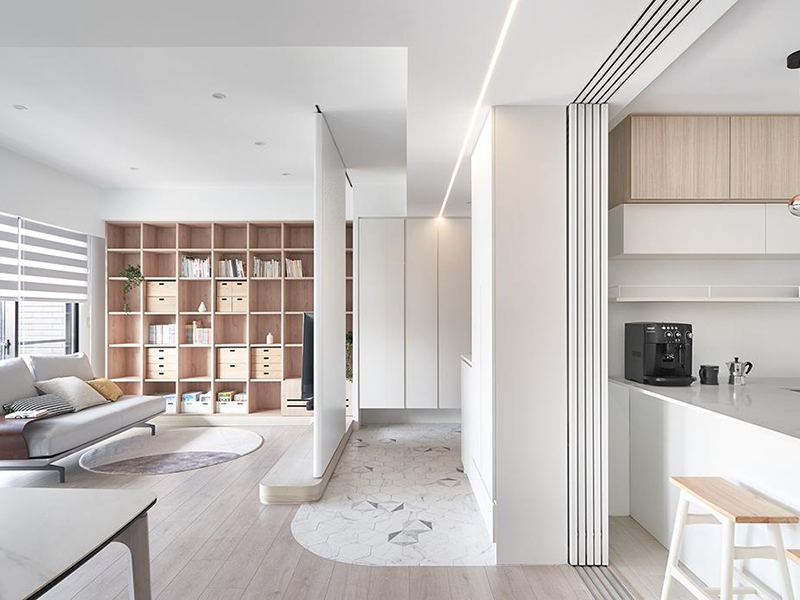 這才是遼陽(yáng)大平層裝修應(yīng)有的空間感！看耗時(shí)一年半裝修的家，大氣極了